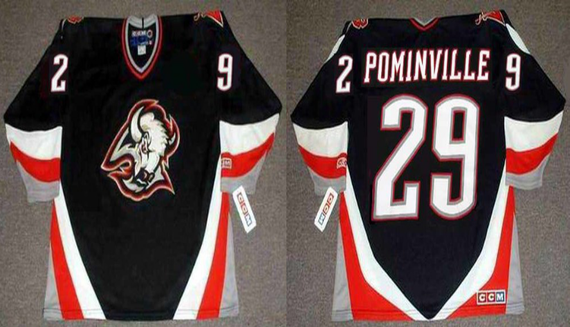2019 Men Buffalo Sabres #29 Pominville black CCM NHL jerseys